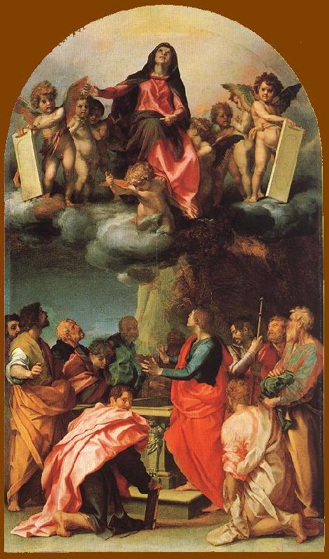 Andrea del Castagno Assumption of the Virgin Germany oil painting art